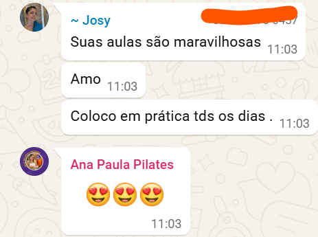 Cópia de Elogio - Aluna aplica as aulas na prática diária